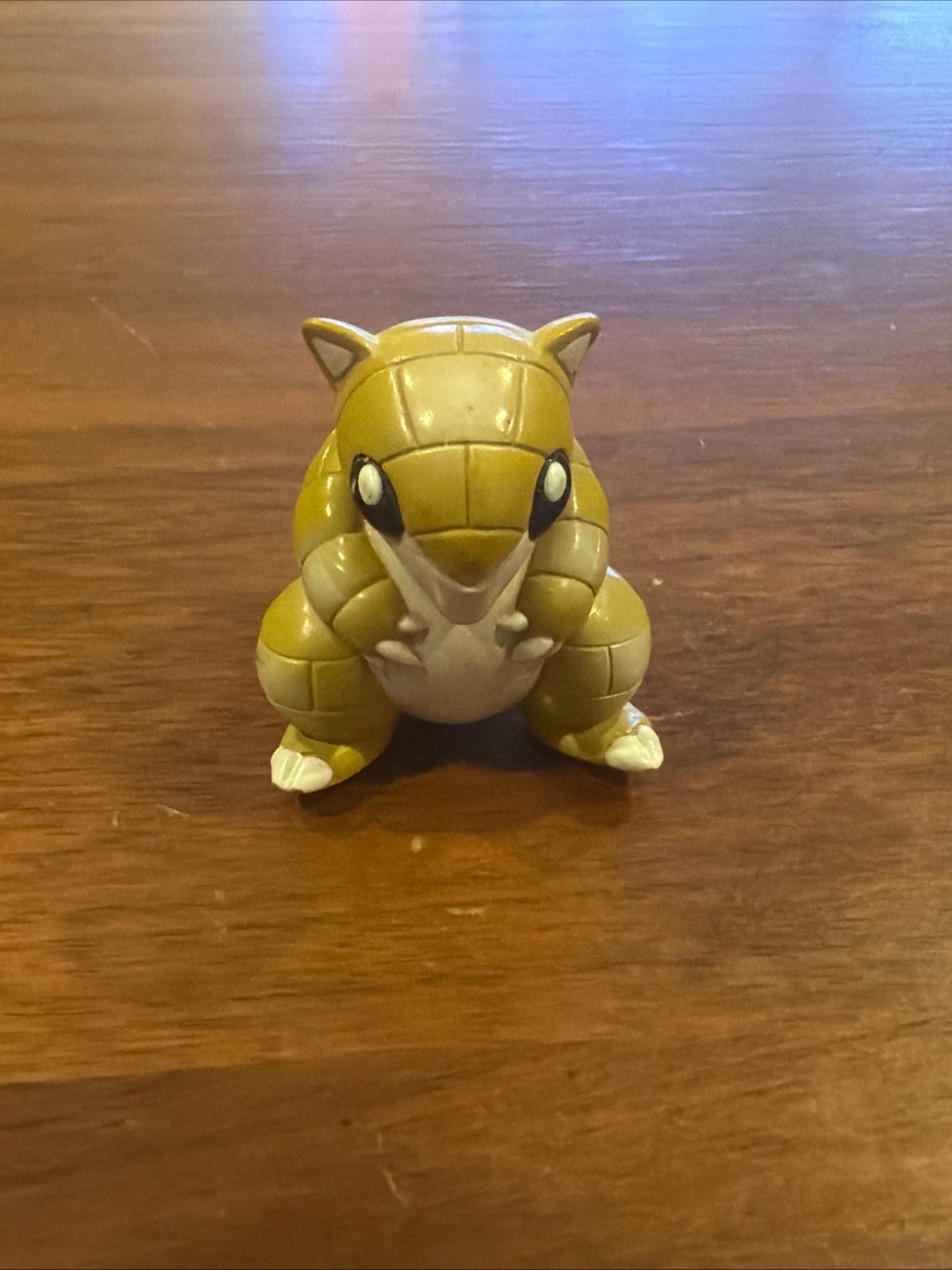 Pokemon Sandshrew Figure in Yellow and Cream